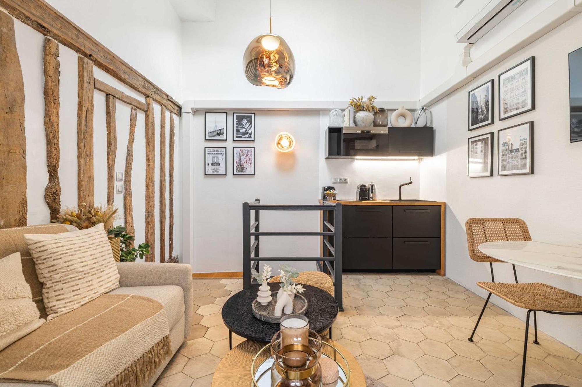 Ultra Central Historical Parisian Flat - Louvre Экстерьер фото